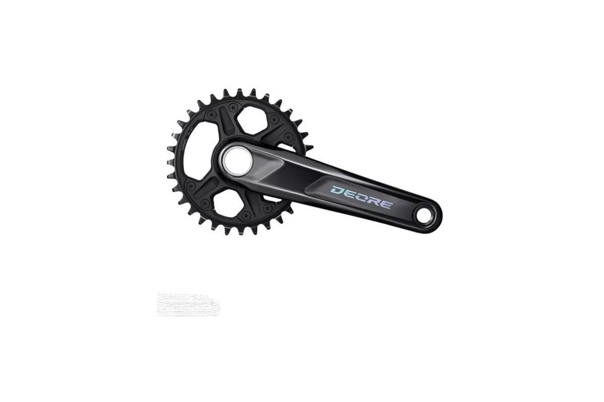 Shimano Jednopřevodník Shimano FC-M6100-1, DEORE 12 r, 175mm, 32zub asi černá