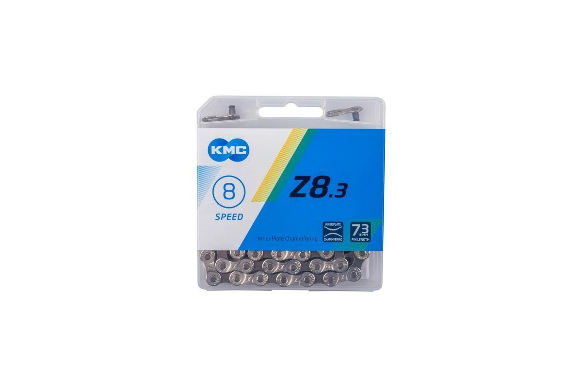 KMC řetěz KMC Z8.3 7,1mm  114čl. stříbro-šedá