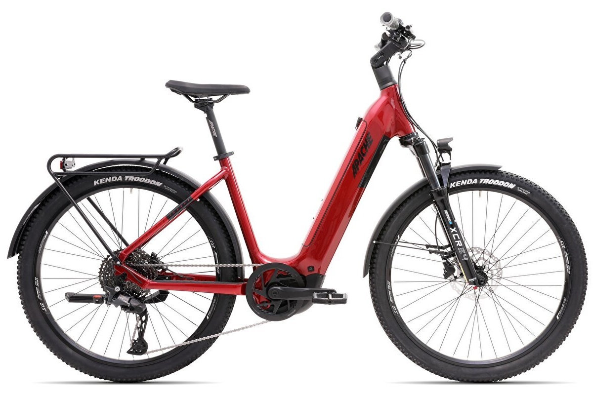 Apache Elektrokolo APACHE Rio Grande Bosch CX 800 Wh Touring (M) červená
